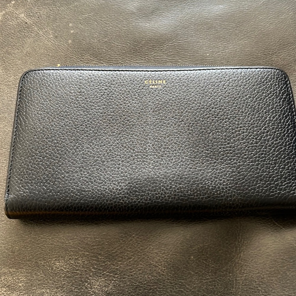 Authentic Celine long wallet